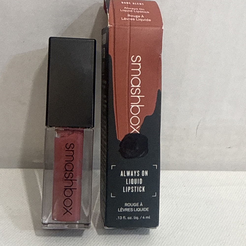 Smashbox Always On Liquid Lipstick Mega-Matte Lips ~ Babe Alert ~ 0.13 oz ~‎ NIB